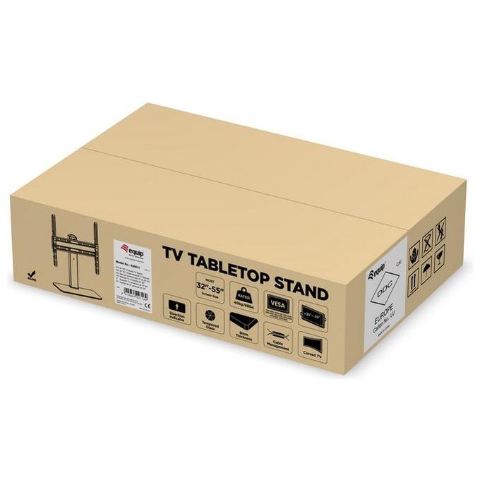 Conceptronic Supporto Tv a Parete 55'' Nero