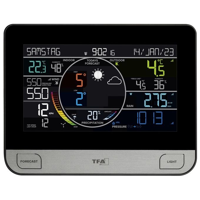 TFA 35.8003 View Pro Stazione Meteo Radiocontrollata con WLAN