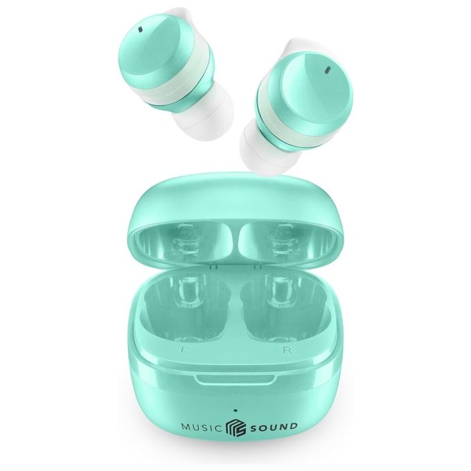 Cellular Line Music Sound Flow Auricolare Wireless In-ear Bluetooth Verde