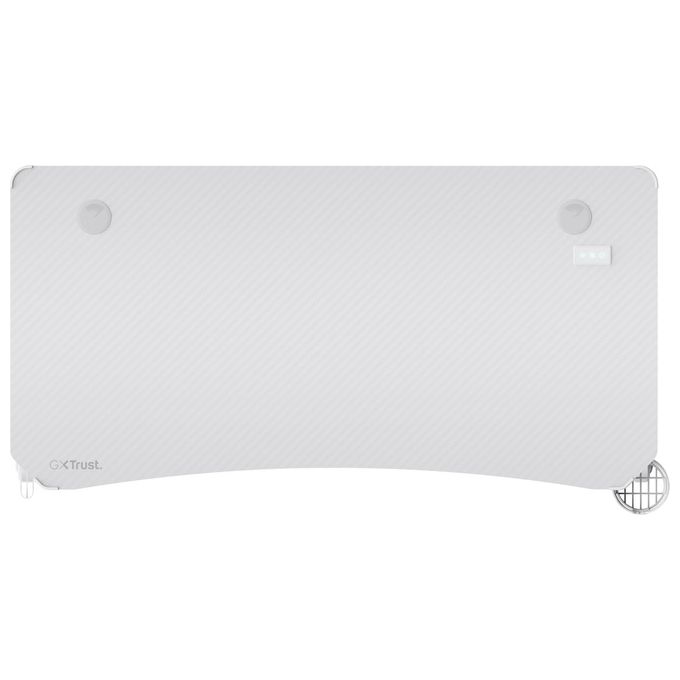 Trust GXT 709W LUMINUS Scrivania Gaming Bianco
