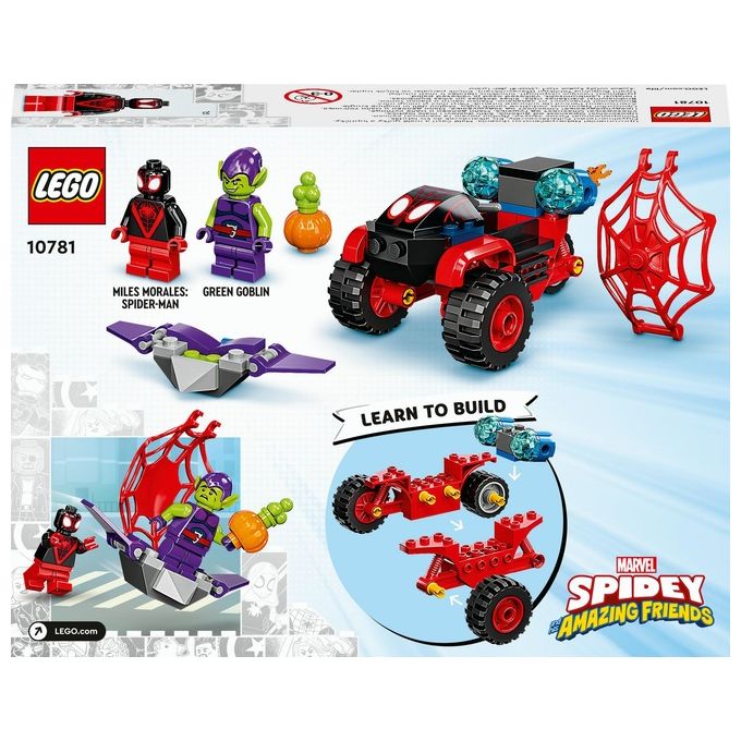 LEGO Marvel Miles Morales: La Techno Trike di Spider-Man