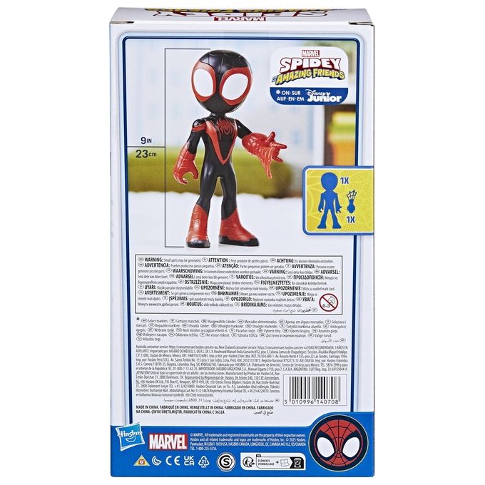 Hasbro Personaggio Marvel Spidey Miles Morales: Spider-Man