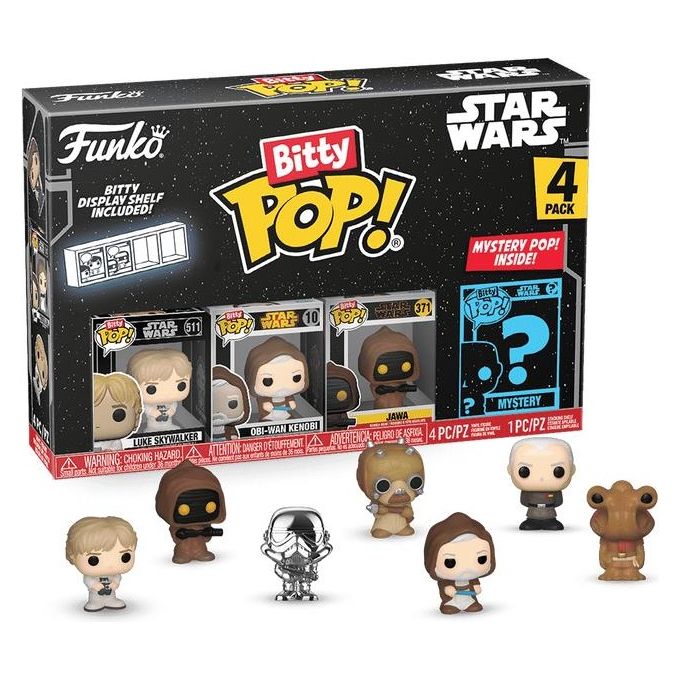 Funko Bitty Pop! 4 Pack Star Wars Luke