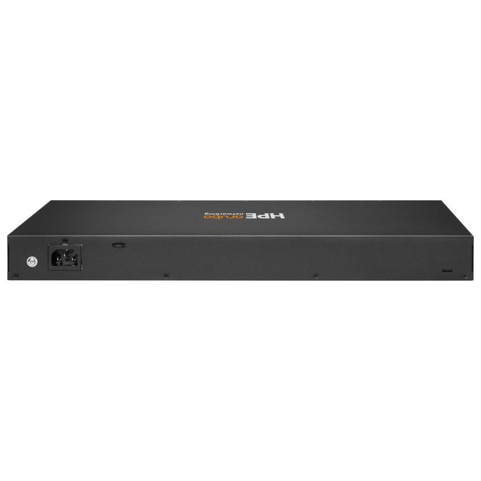 HPE JL675A Aruba 6100 Switch gestito 48 porte 10-100-1000 PoE+ 370W 4 porte 1G-10G SFP+ Layer 3 stacking colore Nero