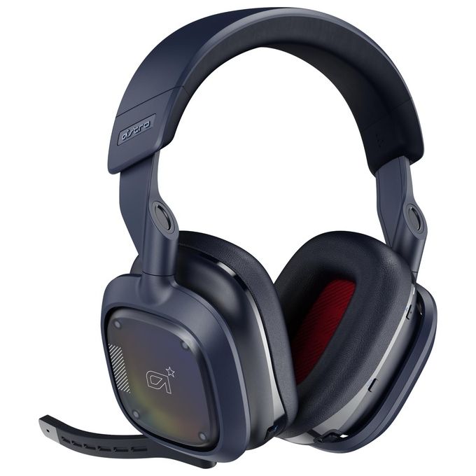 Logitech G Astro A30 LIGHTSPEED Cuffie Gaming Wireless Bluetooth Dolby Atmos Braccio Rimovibile Batteria da 27 ore USB-C Navy-Red