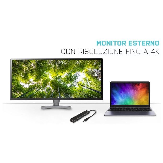 I-Tec Usb-C Travel Easy Dock 4K Hdmi e Power Delivery 60W