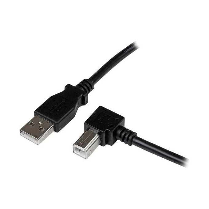 StarTech Cavo USB 2.0 A a B con angolare destro da 2 m - M-M