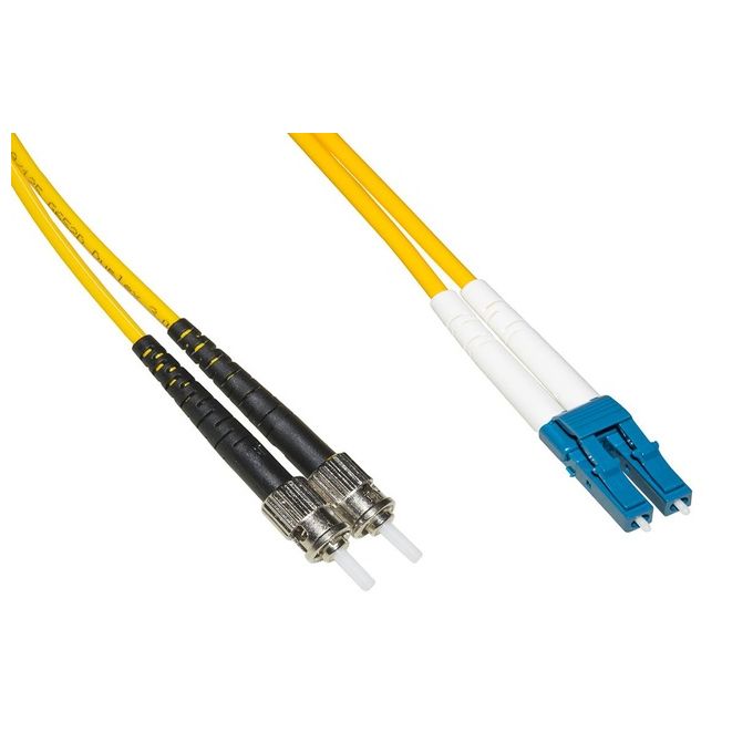 Link cavo fibra ottica lc a st singlemode duplex upc mt.2