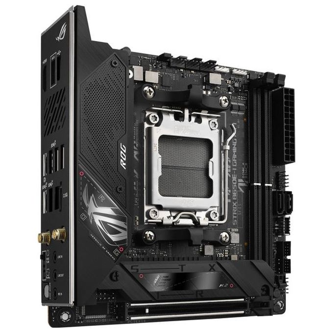 ASUS Scheda Madre ROG STRIX B650E-I GAMING WIFI AMD B650 Presa di Corrente AM5 mini ITX