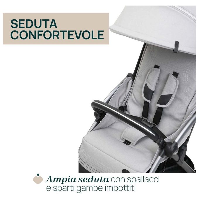 Chicco Passeggino 4 Ruote Goody Xplus Pearl Grey