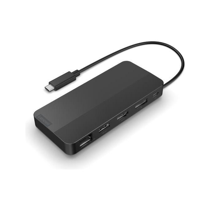 Lenovo 40B90000WW Replicatore di Porte e Docking Station per Laptop Cablato Usb 3.2 Gen 1 Type-c Nero