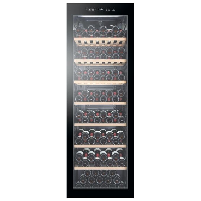 Haier Wine Bank 60 Serie 5 WS190GA Cantinetta vino con compressore Libera installazione Nero 189 bottiglie