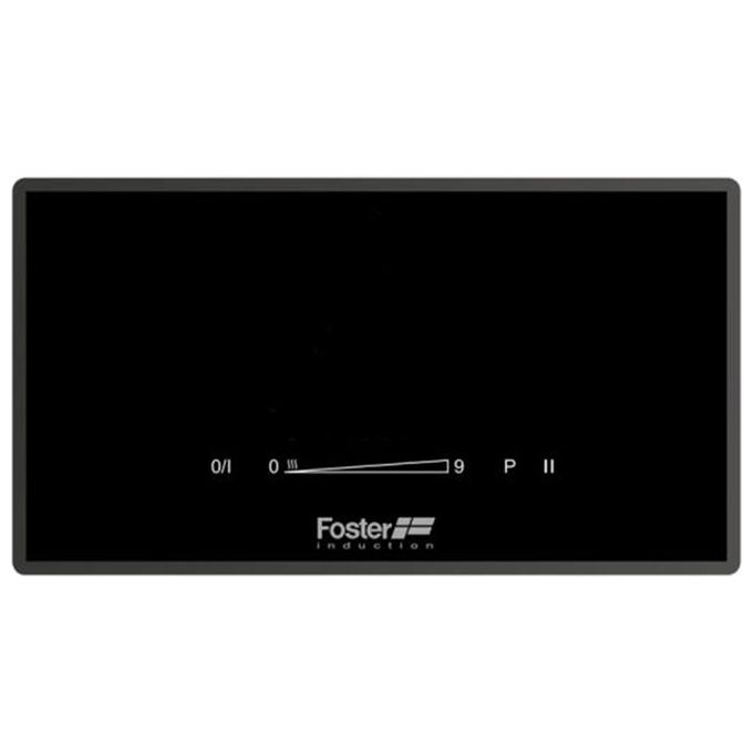Foster 7367 020 Piano Cottura a Induzione Modulare Quadra in Vetroceramica 2 Zone Libero Posizionamento Touch Control 27 cm Nero