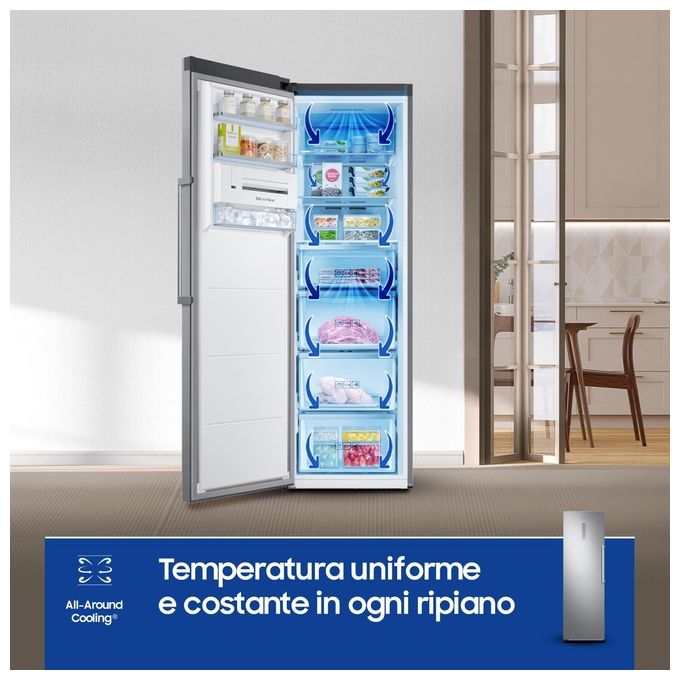 Samsung RZ32C7BBES9 Freezer Monoporta Serie Twin 323 Litri