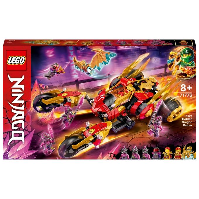 LEGO Ninjago Raider-drago d'oro di Kai
