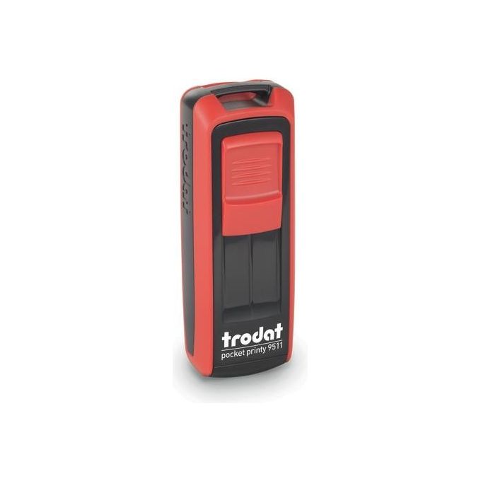 Trodat Pocket Printy 9511 Nero-Rosso Fuoco