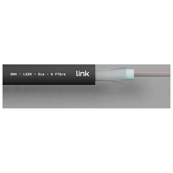 Link Cavo Fibra Ottica Loose Tube 8 Fibre Om4 Indoor-Outdoor Cpr Eca