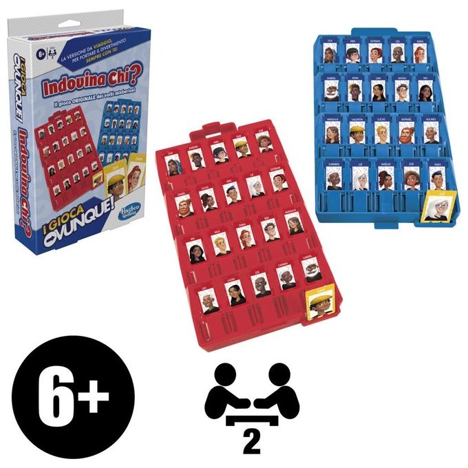 Hasbro Gioco da Viaggio Indovina Chi? Travel