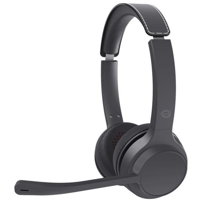 Conceptronic POLONA04B Cuffia a Padiglione Usb Tipo-c Bluetooth Nero