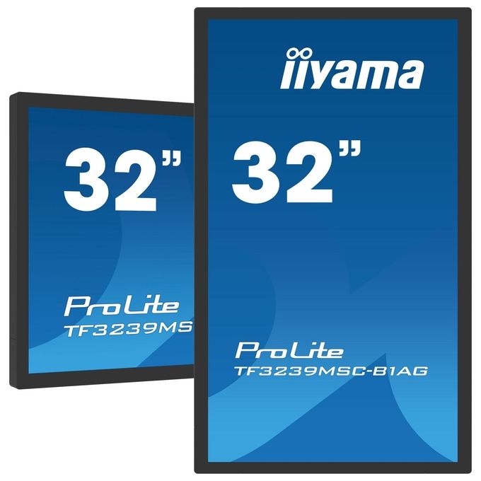 Iiyama ProLite TF3239MSC-B1AG Monitor Touch Screen 31.5'' 1920x1080 Pixel Multi-Touch Multi Utente Nero