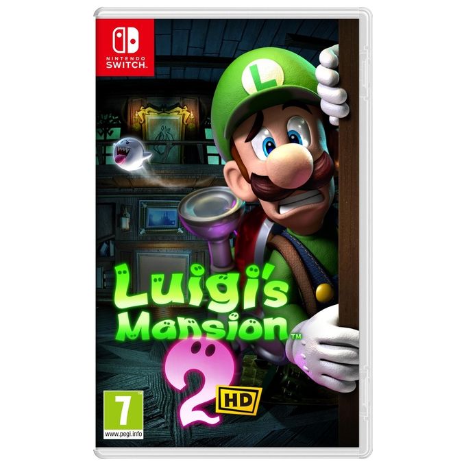 Nintendo Switch Luigi's Mansion 2 HD Ed. Italiana - Versione su scheda