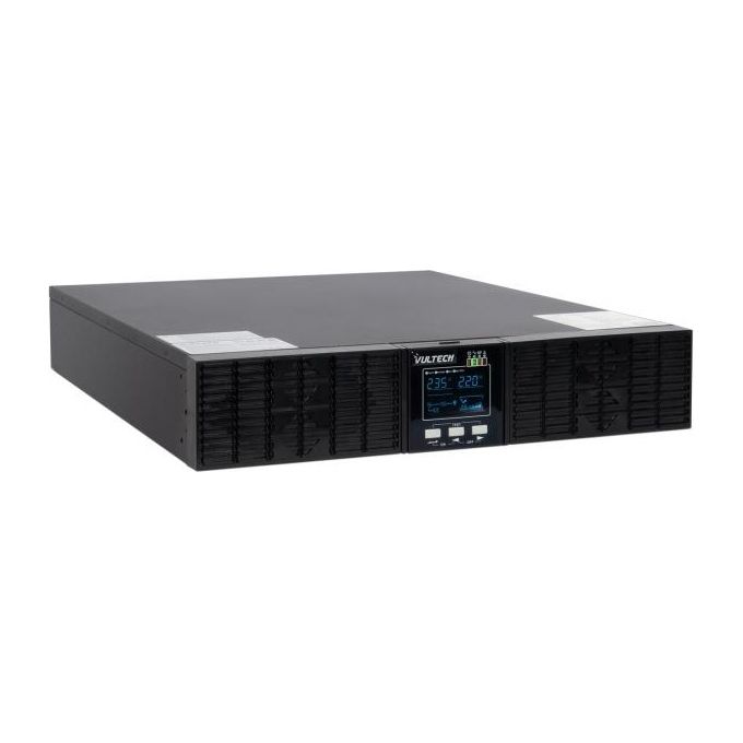 Vultech Ups Server Series Rack 3000va Gruppo di Continuita' Online Onda Sinusoida