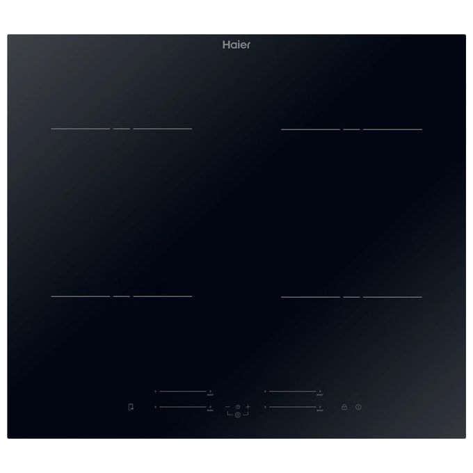 Haier HAISJ64MC Piano Cottura a induzione con piano in vetroceramica 4 zone nero 590x520x60