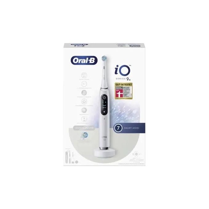 Braun Oral-B Spazzolino Elettrico Series 9N Bianco Alabastro JAS22