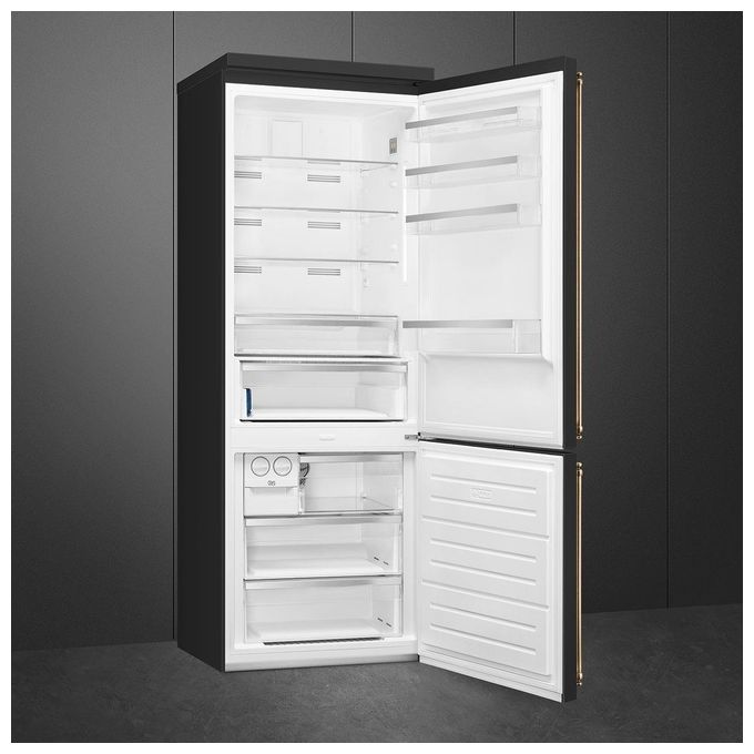 Smeg FA8005RAO5 Estetica Coloniale Frigorifero Combinato Capacita' 481 Litri Classe energetica E (A++) 195,5 cm Total No Frost Cerniera a Destra Antracite