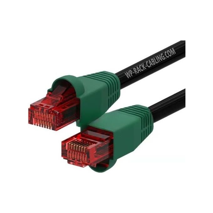 Wp Europe Patch U-Utp Cat.6 Pe Outd Nero 3mt