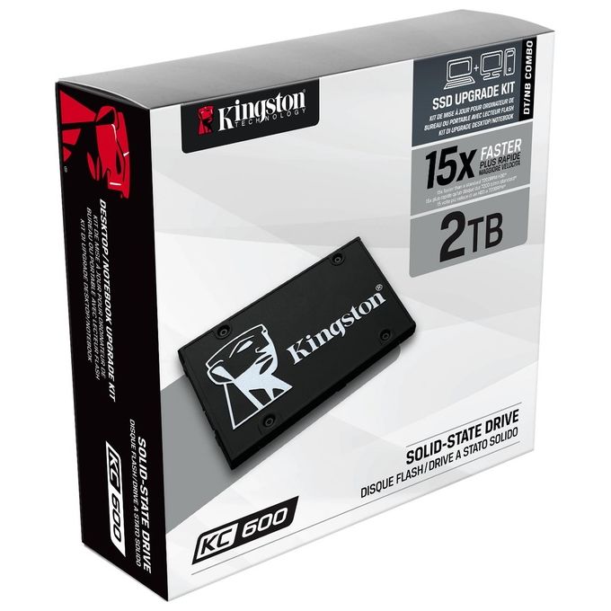 Kingston Technology Kc600 Solid State Drive 2,5'' 2048Gb Serial Ata III 3d Tlc