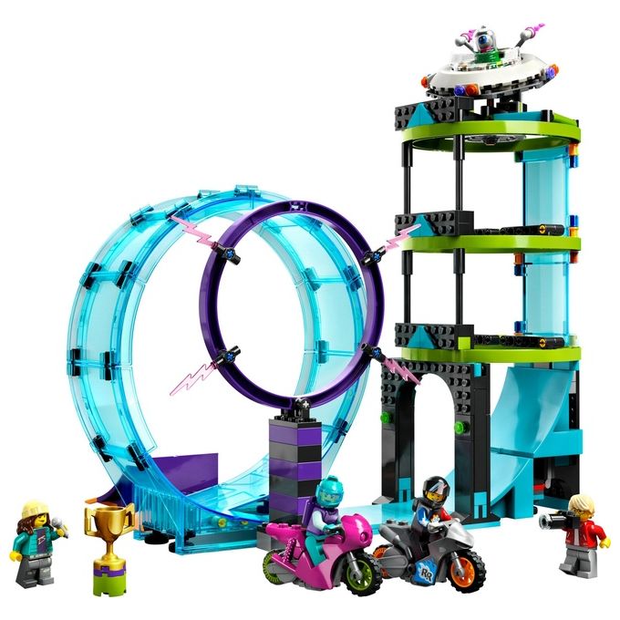 LEGO 60361 City Stuntz Set da Costruzione 385 pezzi per Bambini 7+ anni colore Multicolore
