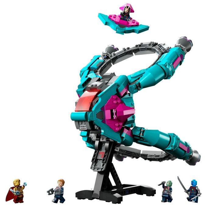 LEGO 76255 L’Astronave dei Nuovi Guardiani Set da Costruzione 1108 pezzi colore Multicolore