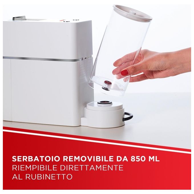 Polti Macchina da Caffe' Coffea Cs15w con 54 Cialde Bianca