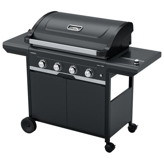 Campingaz Barbecue Gas Select 4 Exs con Prestazioni Potenti e Superficie di Cottura Ampia per Esperienze Culinari Avvincenti