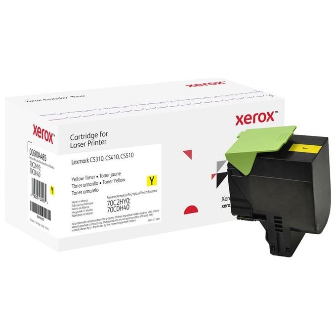 Everyday Toner Giallo Compatibile con Lexmark 70C2HY0-70C0H40 Resa Elevata