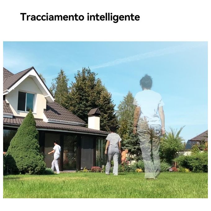 Imou Cell PT Cupola Telecamera di Sicurezza IP Esterno 2304x1296 Pixel Parete
