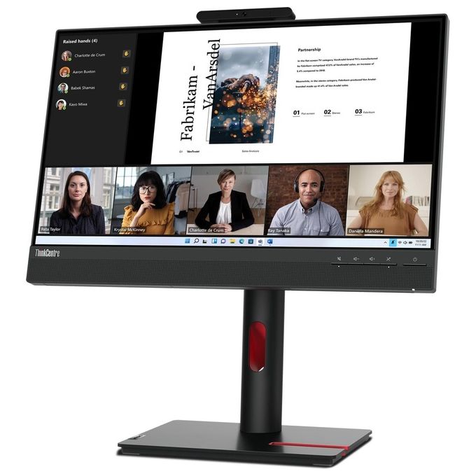 Lenovo ThinkCentre Tiny-In-One 22 LED Display 21.5'' 1920x1080 Pixel Full HD Nero