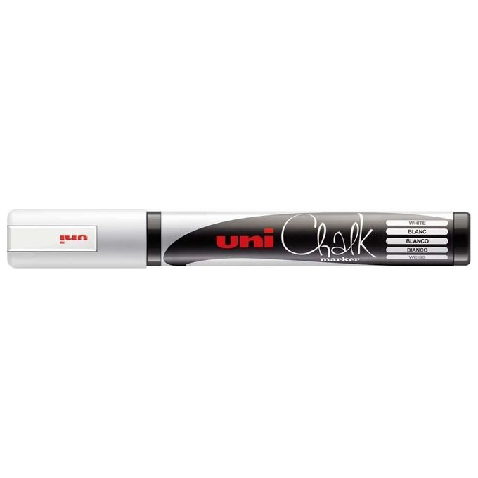 Osama Confezione 6 Chalk Marker Medio Bianco