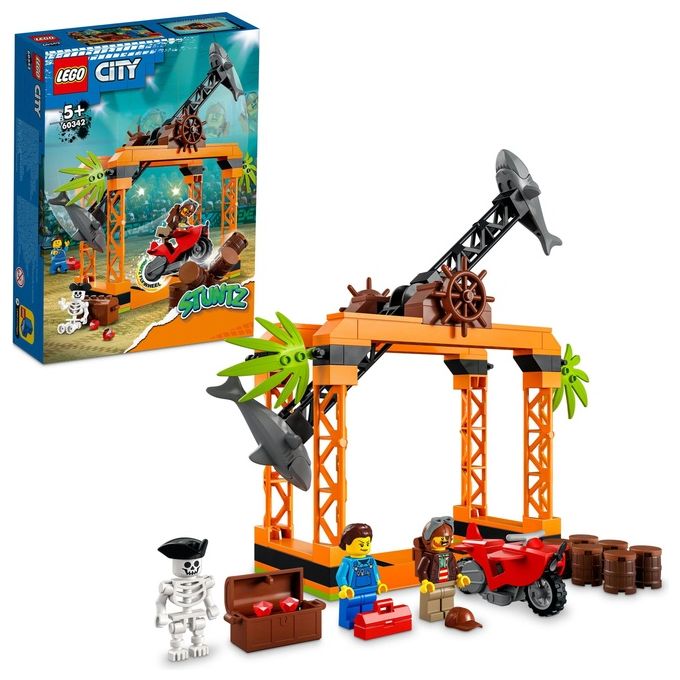 LEGO LEGO City Sfida Acrobatica Attacco dello Squalo