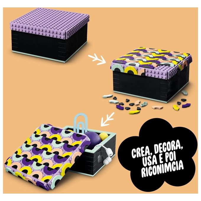 LEGO Dots My Big Box Set Creativo per Realizzare Gioielli e Decorazioni Personalizzate