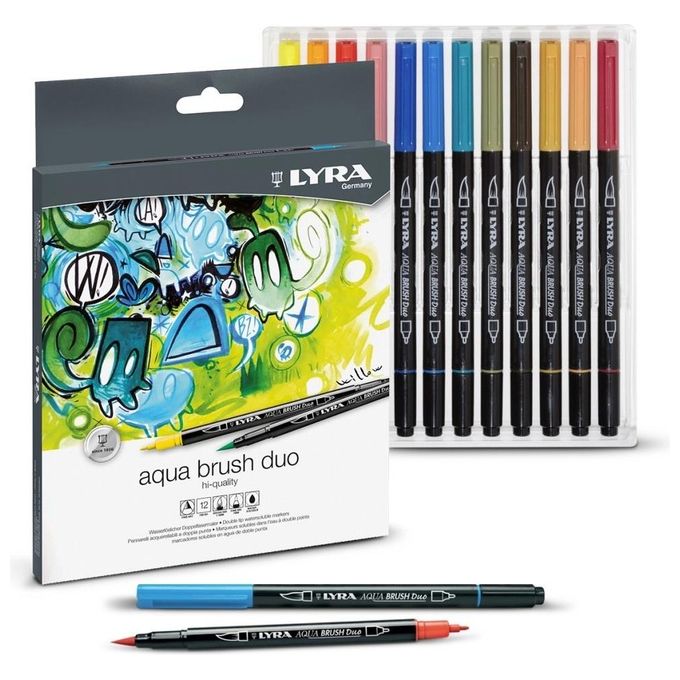 Lyra Confezione 36 Aqua Brush Duo
