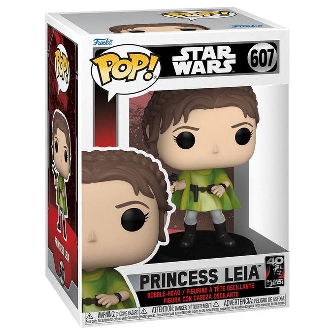 Funko Pop! Heroes Star Wars Jedi 40Th Princess Leia 607