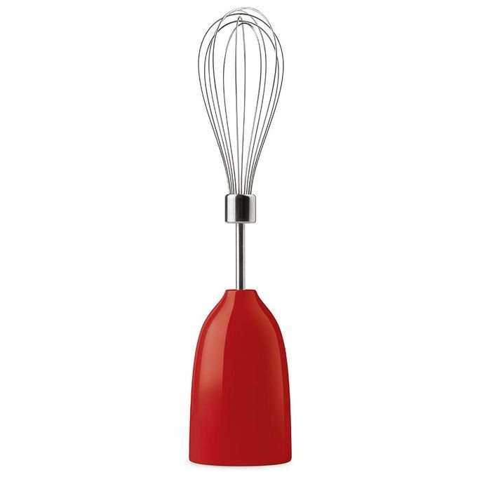 Smeg HBF02RDEU Estetica 50's Style Frullatore a Immersione Potenza 700 W Rosso