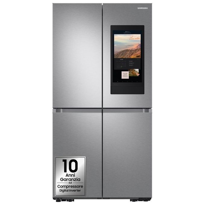 Samsung Family Hub RF65DG9H0ESREF Frigorifero 4 porte Side-by-side Libera Installazione 636 Litri Classe E Inox Spazzolato 912x1825x723
