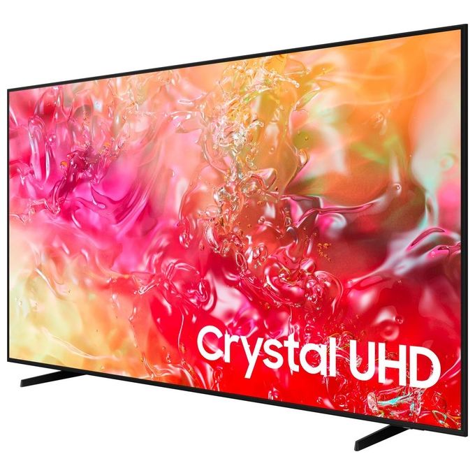 Samsung TV Crystal UHD 4K 65 pollici UE65DU7170UXZT Smart TV Wi-Fi Black 2024 Processore Crystal 4K 4K Upscaling Slim Look Design OTS Lite