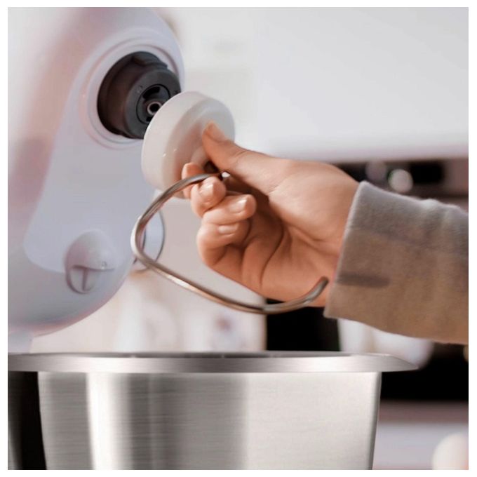 Bosch MUMS2EW00 Serie 2 Robot da Cucina Planetaria 700W Ciotola 3,8 L Acciaio Inox 4 Velocita' colore Bianco