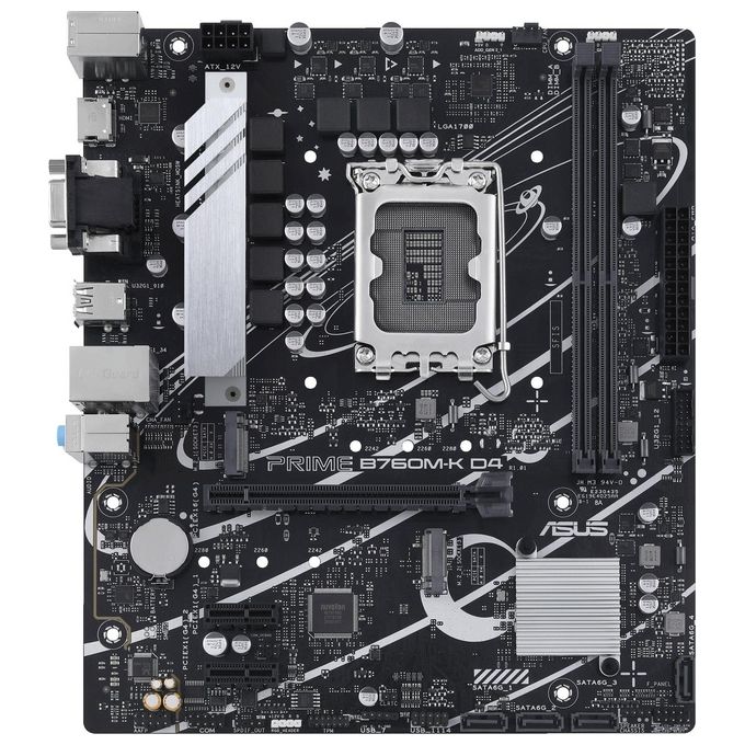 ASUS PRIME B760M-K D4 Intel B760 LGA 1700 micro ATX