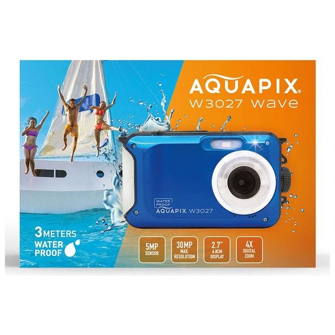Easypix Aquapix W3027 Wave Marine Blue Fotocamera Digitale
