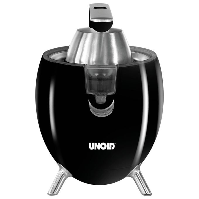 Unold Spremiagrumi Power Juicy Nero e Argento Modello 78135 Design Moderno ed Efficiente